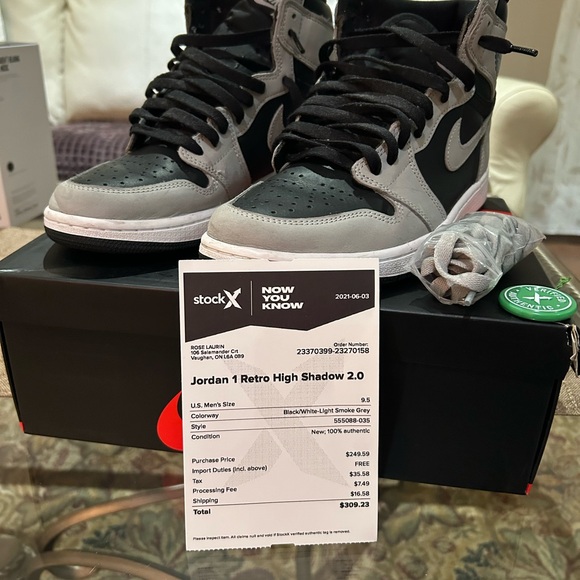 Nike Air Jordan 1 High - shadow 2.0 - Picture 4 of 4